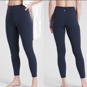 Navy Blue athleta leggings never worn!